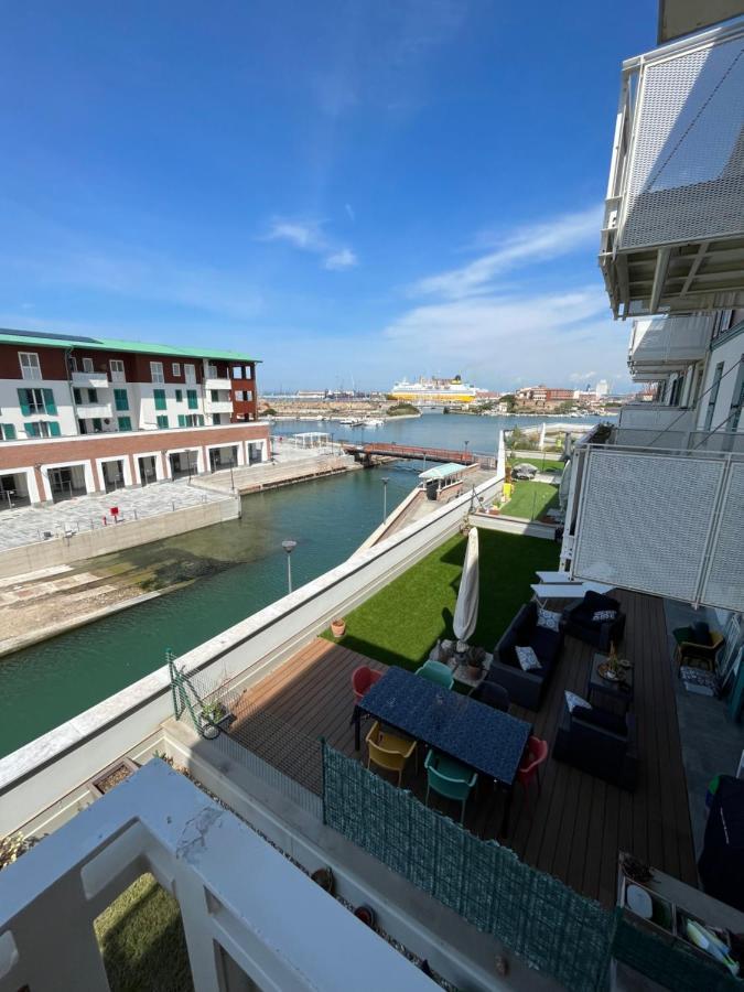 Kasia Porta Sul Mare Di Livorno Free Parking Exteriör bild